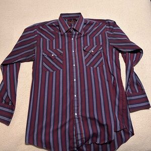 Plains pearl snap shirt